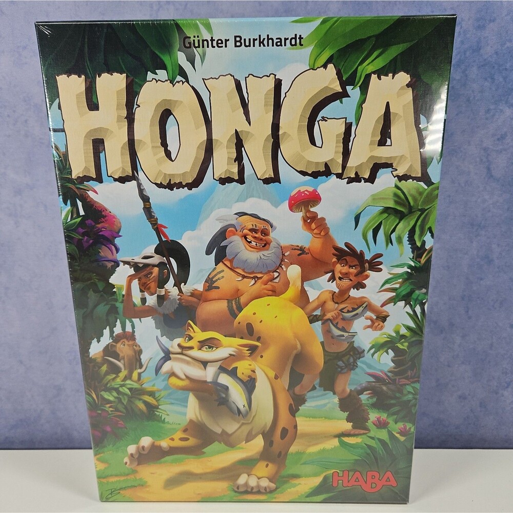 Honga Board Game Gunter Burkhardt by Haba Made In Germany Strategy Resource game